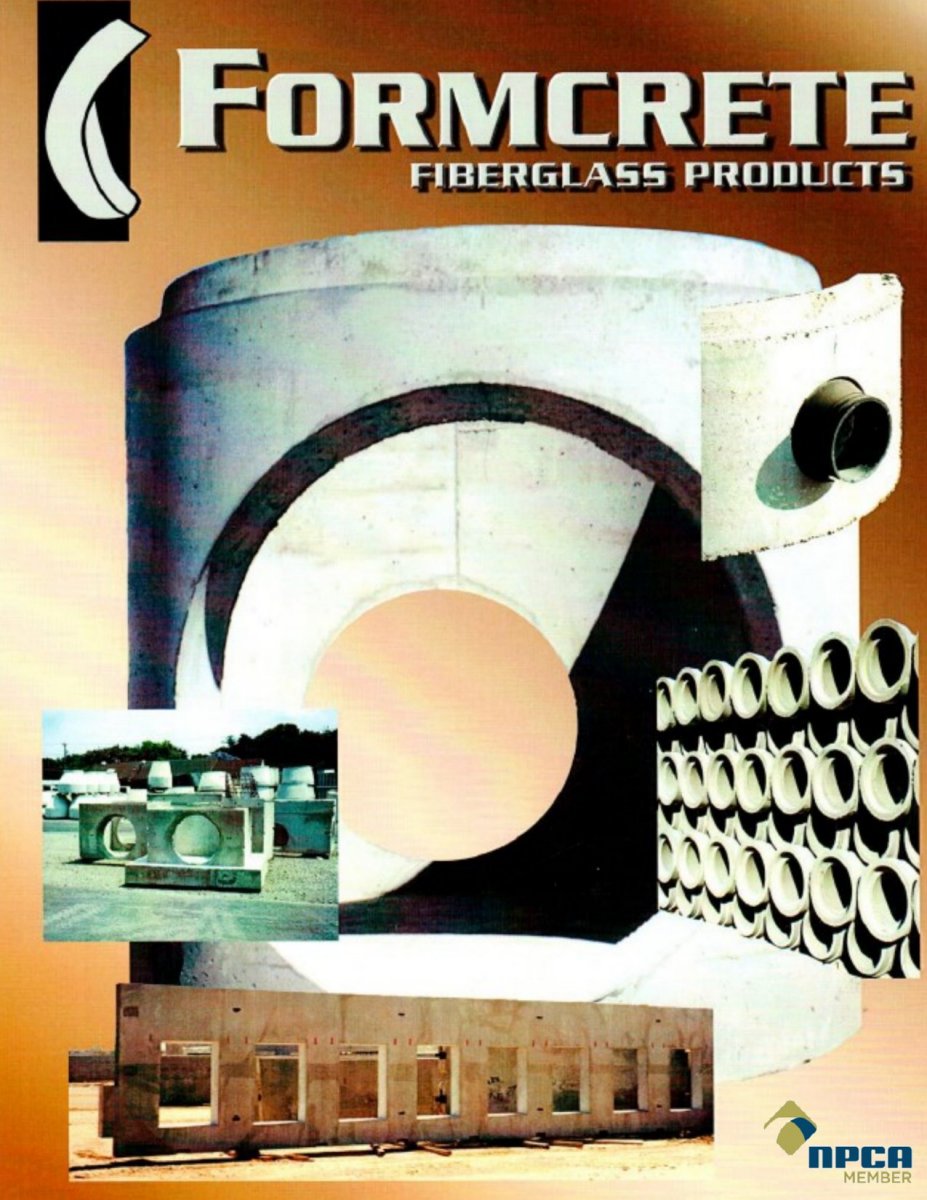Formcrete Fiberglass Products