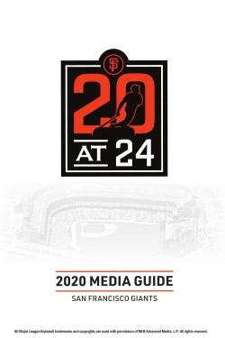 2022 San Francisco Giants media guide - SportsPaper Wiki