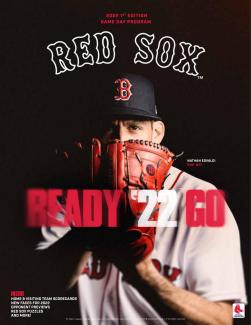Red Sox Game Day Program