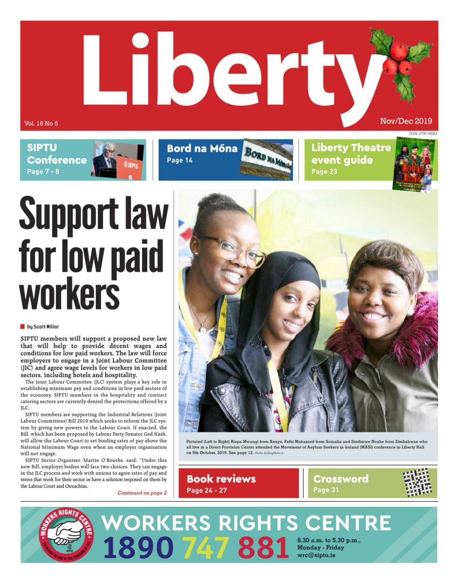 Read the Nov/Dec issue of Liberty newspaper