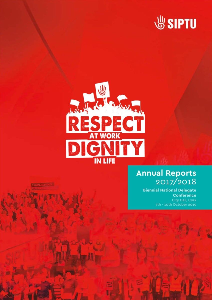 Siptu Annual Report 2017 2018